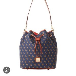 Dooney & Bourke Navy small Gretta crossbody